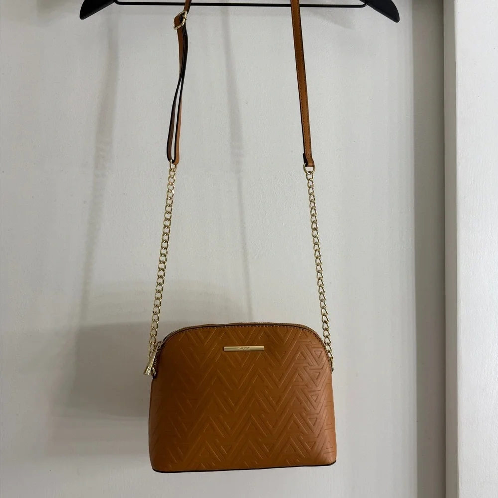 - ALDO Elegant Tan Crossbody Bag